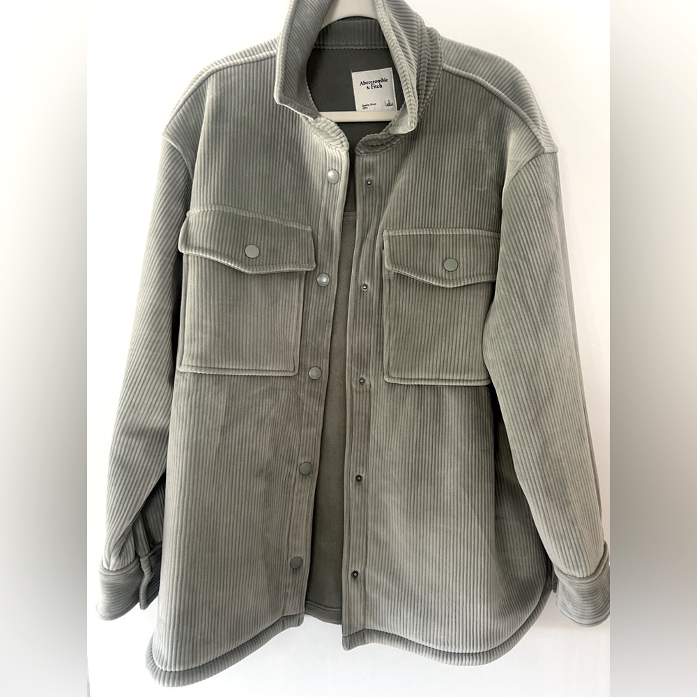 Abercrombie and Fitch corduroy shirt jacket